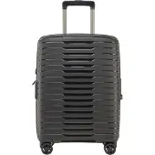 Stratic Novium SL Handgepäck Spinner 55 cm - Erweiterbar 37/42 Liter - 55x40x20/23 cm - black