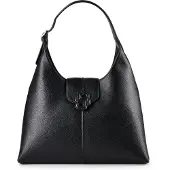 BOSS Genarbte Hobo Bag mit Double-B-Monogramm Grösse ONESI