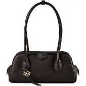 Calvin Klein Handtasche Emblem Trio Pebble LV04F3743G Braun