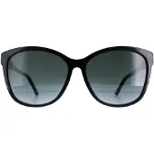 Jimmy Choo Square Damen Schwarz Grau Farbverlauf Lidie/F/SK