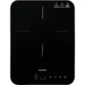 Severin KP 1032, Schwarz, Grau, Arbeitsplatte, 28 cm, Zonen-Induktionskochfeld, Glaskeramik, 1 Zone(n)