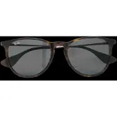 Ray-Ban ERIKA CLASSIC, Erwachsener, Uni, Pilot, Schildkröte, Nicht-polarisierte Linse, Nylon