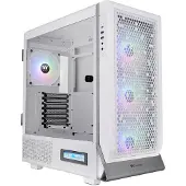 Thermaltake CA-1X5-00M6WN-00, Midi Tower, PC, Weiß, ATX, EATX, micro ATX, Mini-ITX, Kohlenstoffstahl, Blau, Grün, Rot