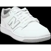 New Balance BB480LGM BB480 Lifestyle Sneaker aus Leder weiß zweifarbig
