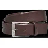 HUGO für Herren. 50541175 Brauner Volpiana-Gürtel (90 cm), Lässig, Leder