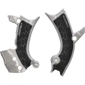 Acerbis X-Grip Rahmen Schutz Grau/Schwarz für Yamaha