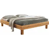 Hasena Trento Bett Rapallo 25 Wildeiche natur 90x200