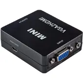 MaxTrack CS40L VGA / HDMI Adapter (1x VGA-Buchse, Klinkenbuchse 3.5 mm - 1x HDMI