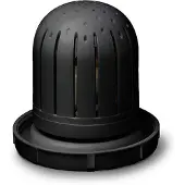 Clean air optima Wasserfilter W-03, Filter, Schwarz, 1 Stück(e), CA-603, China