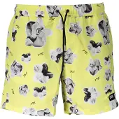 Karl Lagerfeld Gelbe Polyester Herren Bade-Boxershorts