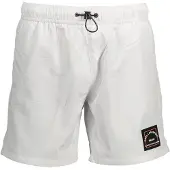 Karl Lagerfeld Badehose Basic Herren Weiß