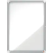 Nobo Premium Plus 9xa4 Blatt Außendisplay Gehäuse Magnetisch Weißer Hintergrund