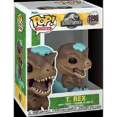 Funko POP! FK89050 - Jurassic Park POP! Movies Vinyl Figur SPRG- T-Rex 9 cm - Neu