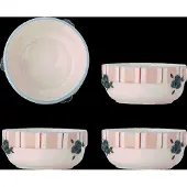 Bloomingville Trageschalen, rosa, 4er-Set