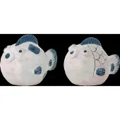 Bloomingville - Fugu Salz- und Pfefferstreuer, Blau