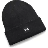 Under Armour Beanie "HALFTIME BEANIE" gerippter Acryl-Strickstoff, schweißableitend, schnell trocknend