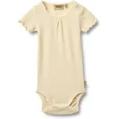 Wheat Blusenbody "Rippkörper S/S Edna"