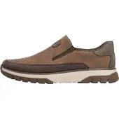Rieker Slip-On Sneaker Slipper, Schlupfschuh, Halbschuh mit weicher MemoSoft-Innensohle