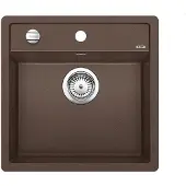 BLANCO Granitspüle "DALAGO 5-F", braun (cafe), B:50cm H:19cm T:51cm, Verbundwerkstoff, Küchenspülen, Granitspüle, erhältlich in mehreren Farben