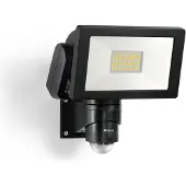 Steinel Sensor-LED-Außenstrahler LS 300 S, schwarz, IP44 S, schwarz, Aluminium, Modern, LED Außenleuchte
