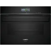 Siemens studioLine CS936GCB1 - iQ700 Dampfbackofen mit 5 Jahre Garantie, Schwarz/Edelstahl, 60 x 45 cm