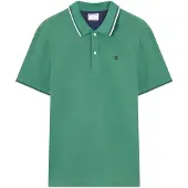 Champion Poloshirt für Herren aus Baumwoll-Piqué - Grün Grün L