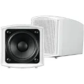 Omnitronic 11036901, Voller Bereich, Verkabelt, 15 W, 150 - 22000 Hz, 8 Ohm, Weiß