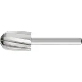 PFERD Frässtift C1625 Ø 16 mm Kopflänge 25 mm Schaft-Ø 6 mm HSS Verzahnung ALU