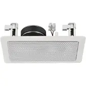 Monacor SPE-15/WS, 2-Wege, 1.0 Kan?le, Verkabelt, 25 W, 60 - 20000 Hz, Wei?