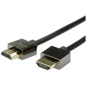 Roline HDMI 2m, 2 m, HDMI Typ A (Standard), HDMI Typ A (Standard), 1920 x 1080 Pixel, 3D, Schwarz