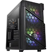 Thermaltake Commander C 31, Midi Tower, PC, Schwarz, ATX, micro ATX, Mini-ITX, SPCC, 18 cm