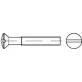 Toolcraft TO-5362002 Linsensenkschrauben M3 30 mm Schlitz Edelstahl A4 200 St.
