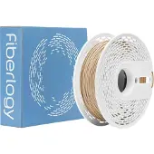 Fiberlogy WOOD-NATUR-175-075 FiberWood Filament PLA Compound Holzähnliche Optik