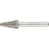 PFERD TOOLS Diamant-Schleifstift Kegel zum Schleifen von Grau-und Sphäroguss - 36476071