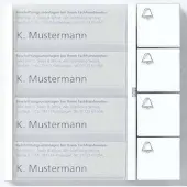 Siedle SSS 200038765-00 Tasten-Modul 20003876500 TM 612-4 DG