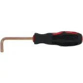 Ks Tools BRONZEplus Schraubendreher Innensechskant, gewinkelt - 963.1507