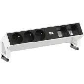 Bachmann DESK2 3x Schutzkontakt 2x ABD GST18, weiß