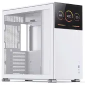 Jonsbo D41 STD, Midi Tower, PC, Weiß, ATX, micro ATX, Mini-ATX, Stahl, Gaming