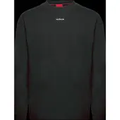HUGO Langarmshirt "Daposo" Rundhalsausschnitt, Relaxed Fit, Ärmelbündchen