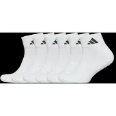 Adidas Sportsocken Cushioned Essentials Ankle 6er-Pack KE5495 46-48 - White/White/Black - 46-48