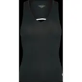 Björn Borg Tennisshirt Damen Ace V-Ausschnitt Tanktop Black Beauty-XS