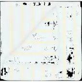 Blomus Handtuch Arto Schmale Streifen White / Transparent Yellow (50 x 100 cm)