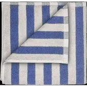 Blomus Handtuch Arto Breite Streifen Moonbeam / Mazarine Blue (50 x 100 cm)
