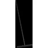 Blomus Bodenwischer Modo Mit Halterung, Badwischer, Schiebewischer, Stahl pulverbeschichtet, Bambus, Silikon, Black, 36 cm Wischbreite, 69258