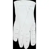 BOSS Perforierter Handschuh aus Nappaleder mit Klettverschluss Grösse M/L