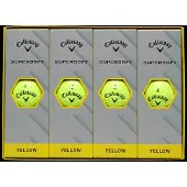 Callaway Golfbälle Supersoft - 12er Pack , gelb