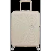 American Tourister SoundBox, Karre, Harte Schale, Sand, Coconut Sand, Klein, 4 Rad/Räder