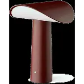 Gejst Design Tischlampe Lium, dimmbar, rot, für Wohn- / Esszimmer, Metall, Modern, Tischlampe