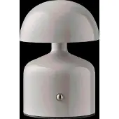 House Nordic LED-Tischkeuchte "Aulla" in Grau - (H)13 x Ø 10 cm - onesize