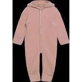 Huttelihut Overall - Wollvlies - Mahogany Rose m. Ohren - - 62 - Overalls